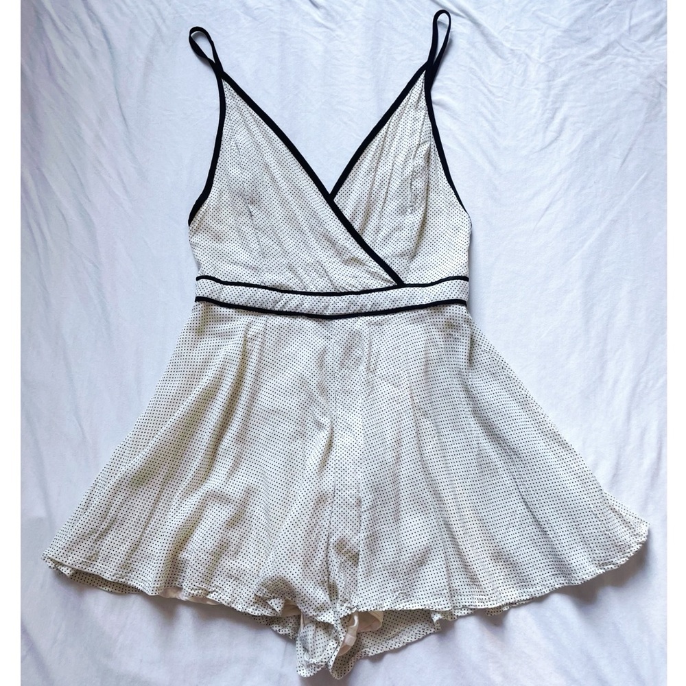 H&M Backless Short Jumpsuit Size 4